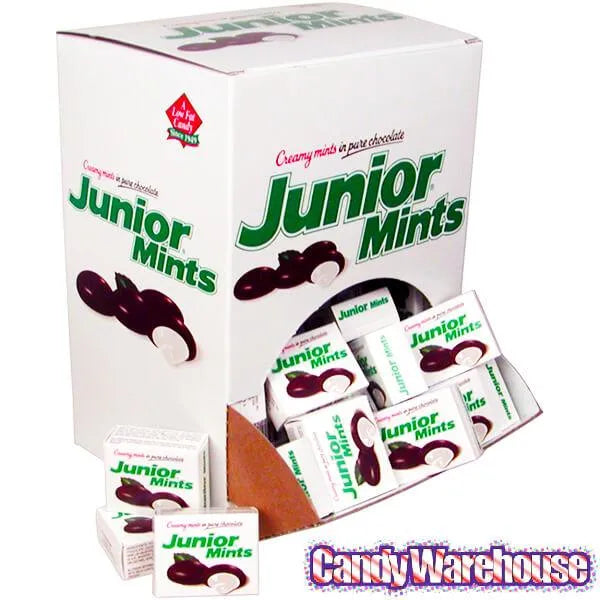 Junior Mints Candy Mini Packs: 72-Piece Box