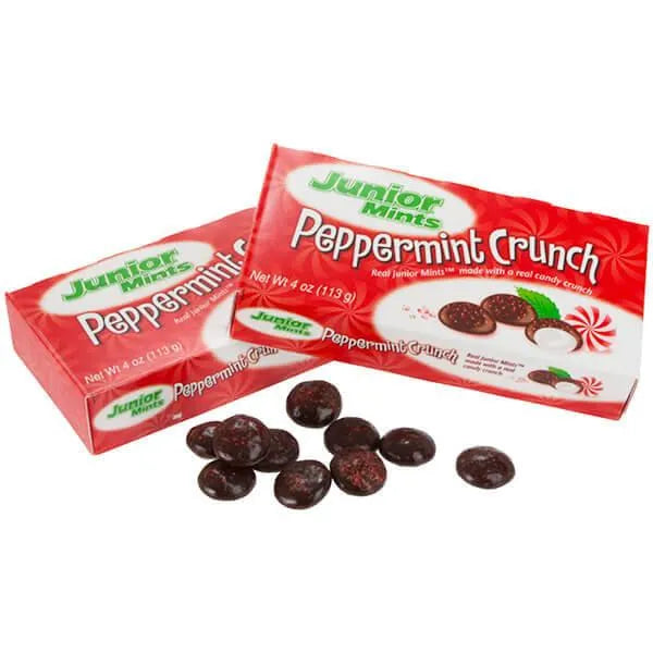 Junior Mints Peppermint Crunch 3.5-Ounce Packs: 12-Piece Box