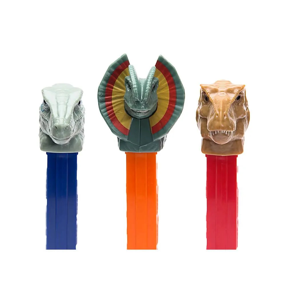 Jurassic World Dinosaur PEZ Candy Packs: 12-Piece Display