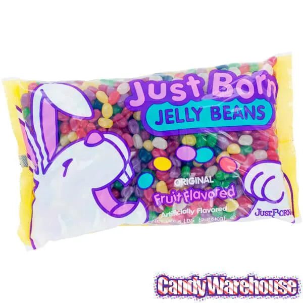 Just Born Assorted Jelly Beans: 4.5LB Bag