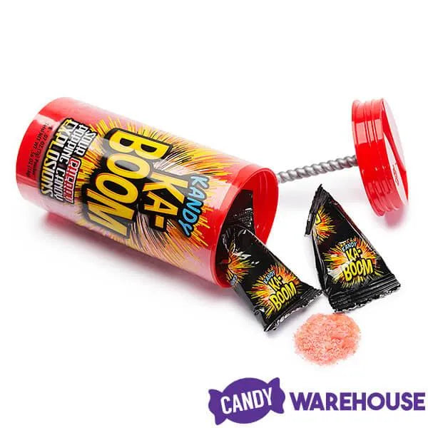 Kandy KA-BOOM Cherry Popping Candy Dynamite Sticks: 12-Piece Display