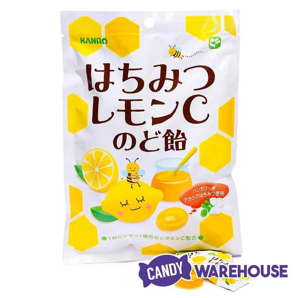 Kanro Honey Lemon Hard Candy: 3.88-Ounce Bag