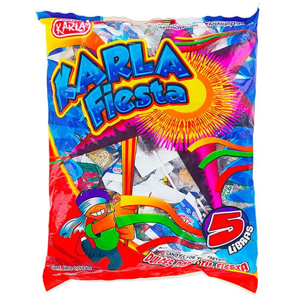 Karla Fiesta Pinata Candy Mix: 5LB Bag