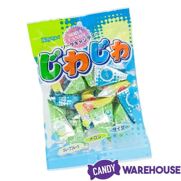 Kasugai Fizzing Soda Hard Candy: 4.41-Ounce Bag