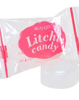 Kasugai Lychee Hard Candy: 24-Piece Bag