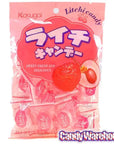 Kasugai Lychee Hard Candy: 24-Piece Bag