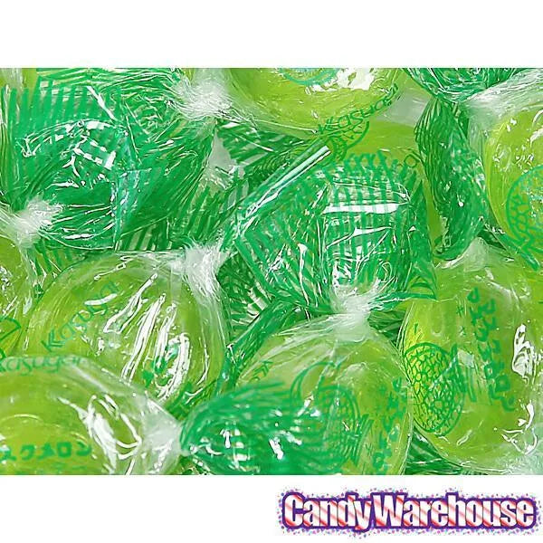 Kasugai Melon Hard Candy: 15-Piece Bag