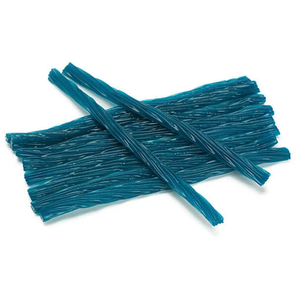 Kenny's Juicy Licorice Twists - Blue Raspberry: 12LB Case