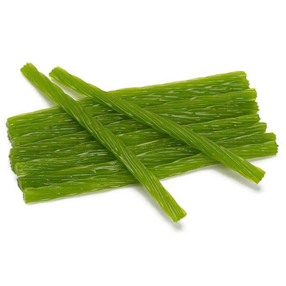 Kenny's Juicy Licorice Twists - Green Apple: 12LB Case