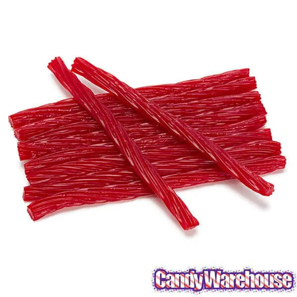 Kenny's Juicy Licorice Twists - Strawberry: 1LB Bag