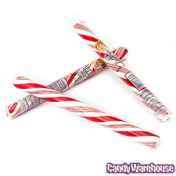 King Leo Jumbo Peppermint Candy Sticks: 48-Piece Display