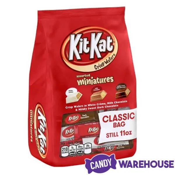 Kit Kat Assorted Minis Candy: 32-Piece Bag