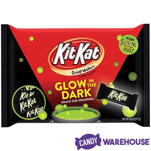 Kit Kat Glow in the Dark Snack Size Candy Bars: 9.8-Ounce Bag