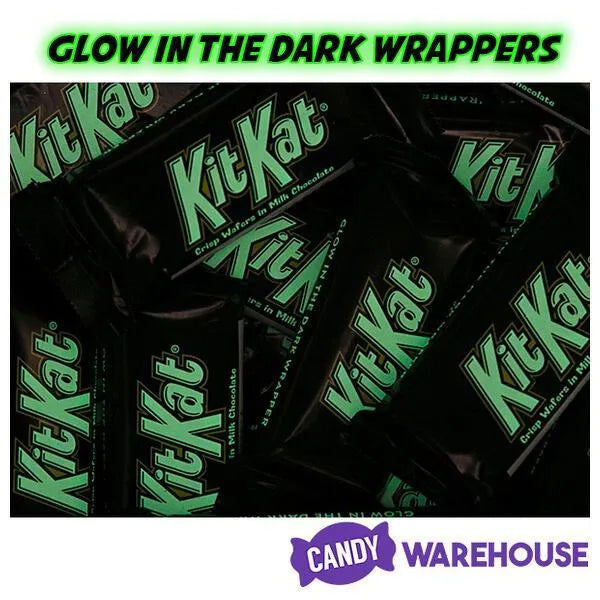 Kit Kat Glow in the Dark Snack Size Candy Bars: 9.8-Ounce Bag