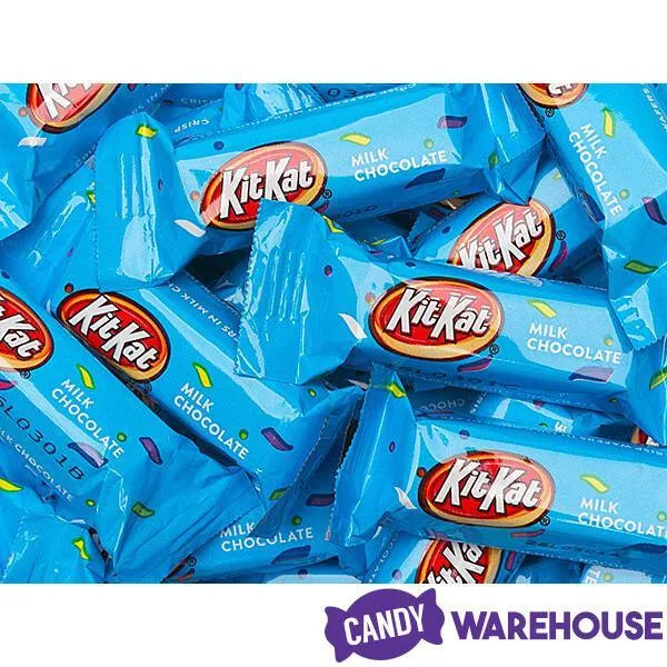 Kit Kat Miniatures Candy - Blue: 55-Piece Bag