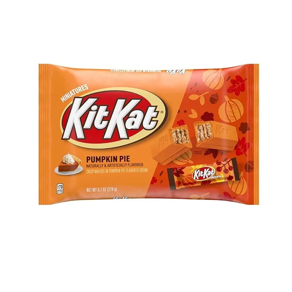 Kit Kat Pumpkin Pie Minis Candy: 9.7-Ounce Bag