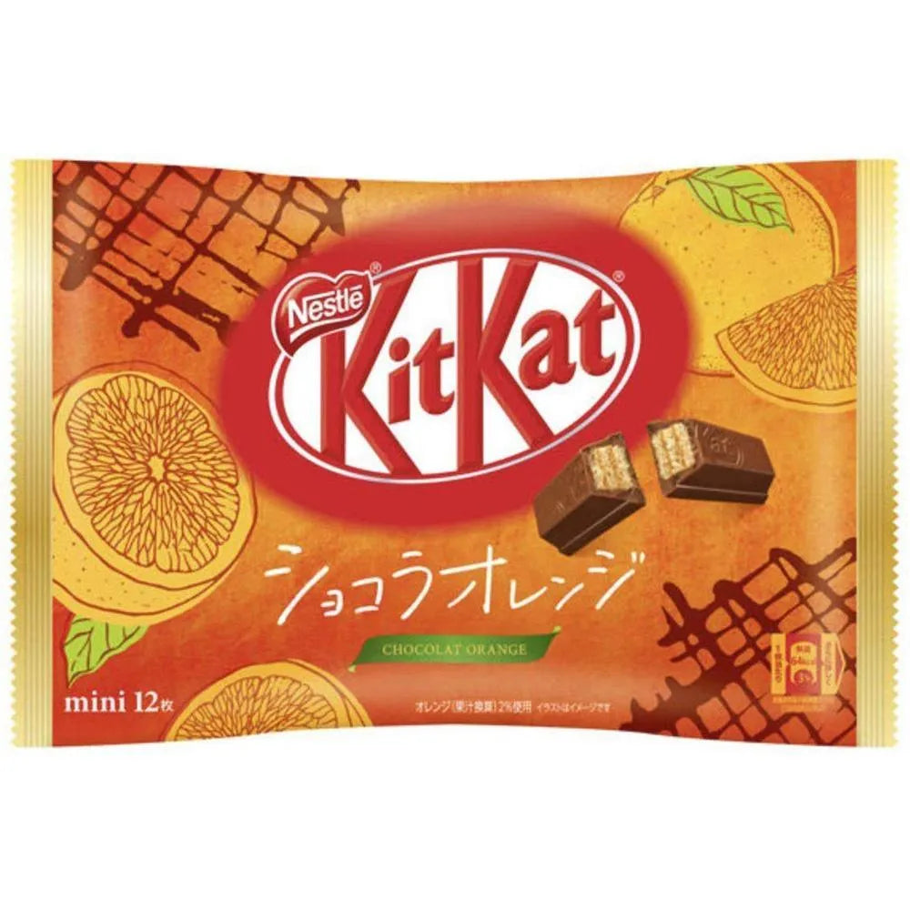 Kit Kat Snack Size Packs - Chocolat Orange: 12-Piece Bag