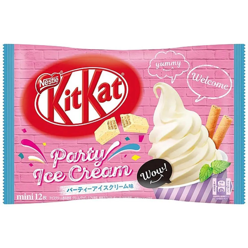 Kit Kat Snack Size Packs - Party Ice Cream: 12-Piece Bag