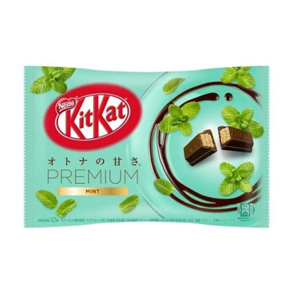 Kit Kat Snack Size Packs - Premium Mint: 12-Piece Bag