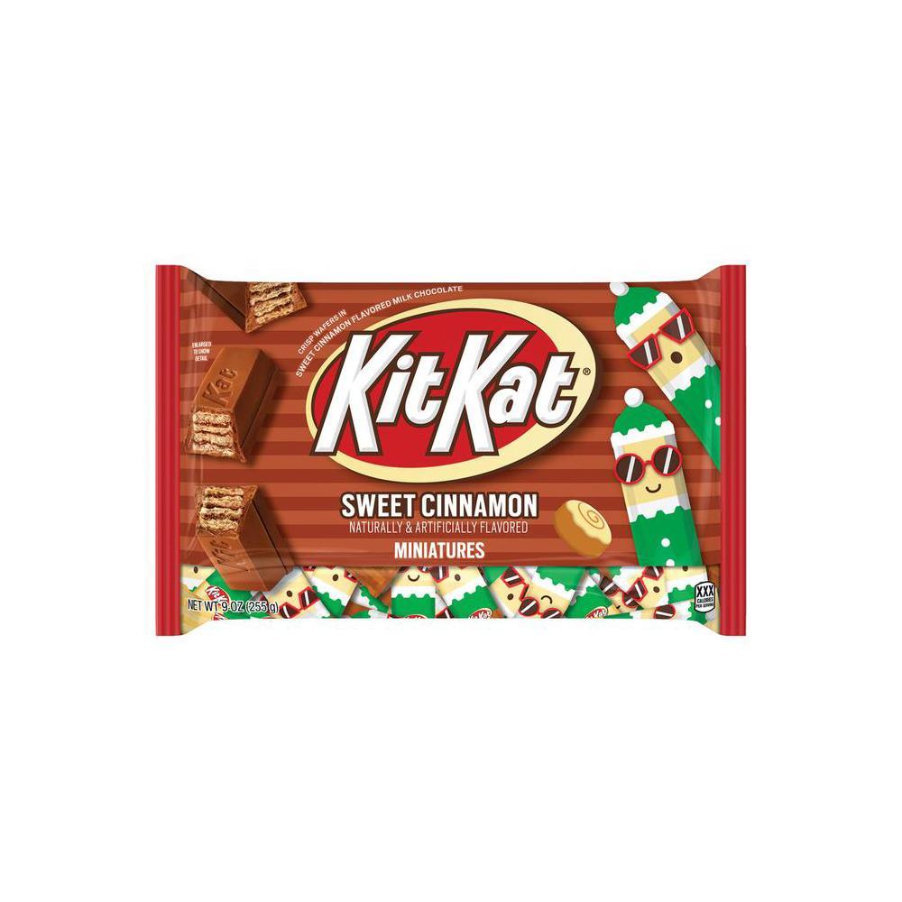 Kit Kat Sweet Cinnamon Minis Candy: 9-Ounce Bag