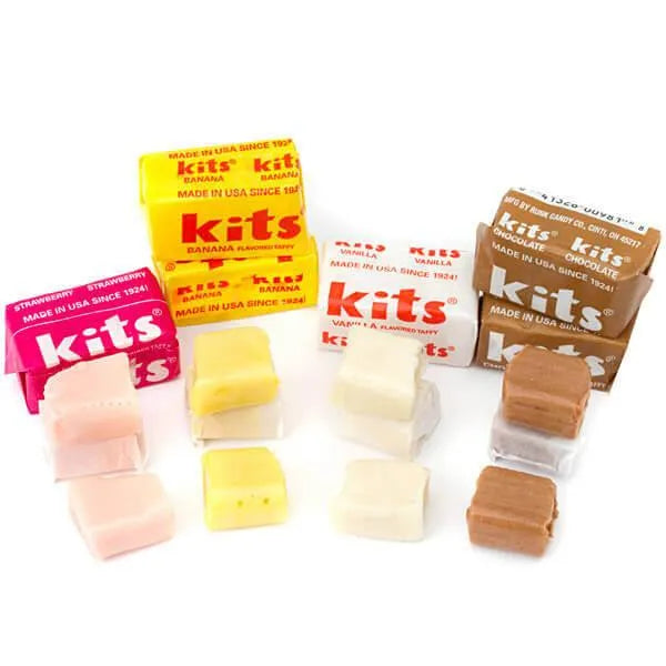 Kits Taffy Candy: 100-Piece Box