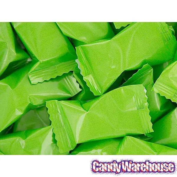 Kiwi Green Wrapped Butter Mint Creams: 300-Piece Case