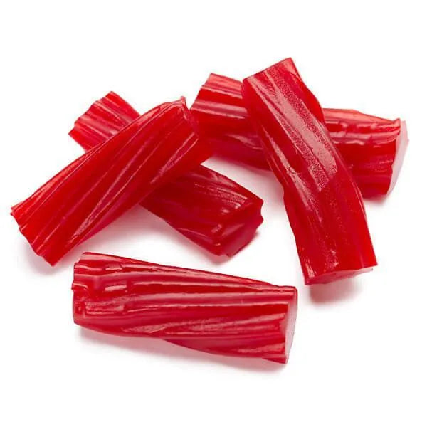 Kookaburra Cut Licorice - Strawberry: 7KG Case