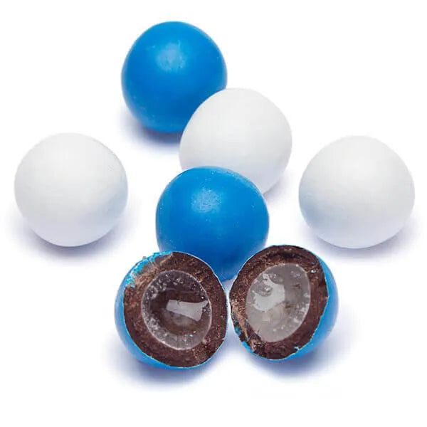 Koppers Blue and White Chanukah Chocolate Cordials: 5LB Bag