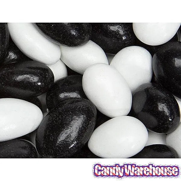 Koppers Chocolate Black Tie Jordan Almonds: 5LB Bag