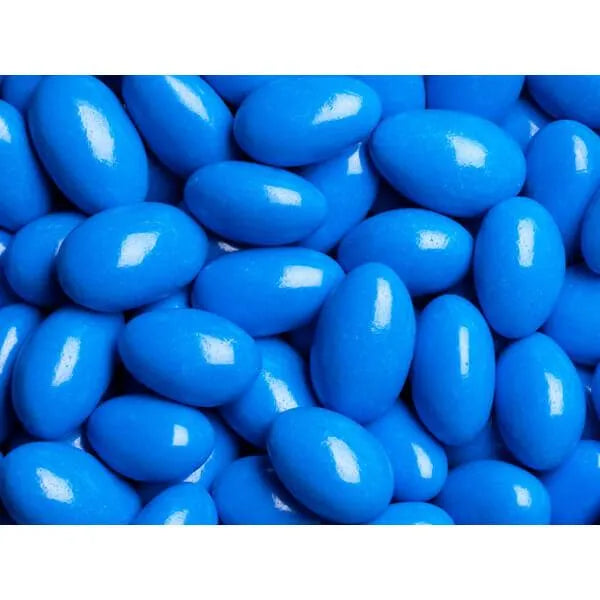 Koppers Chocolate Jordan Almonds - Azure Blue: 5LB Bag