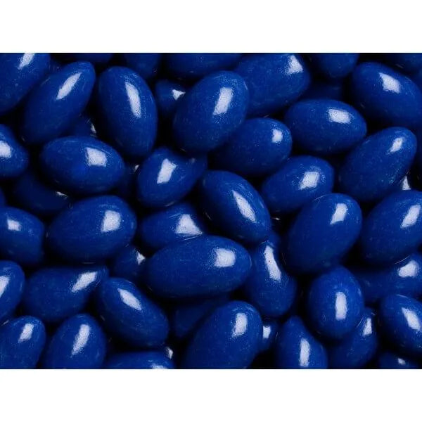 Koppers Chocolate Jordan Almonds - Dark Blue: 5LB Bag