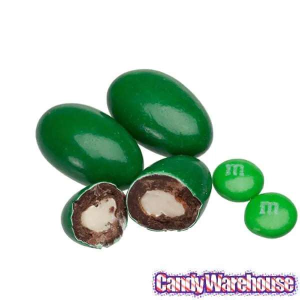 Koppers Chocolate Jordan Almonds - Kelly Green: 5LB Bag