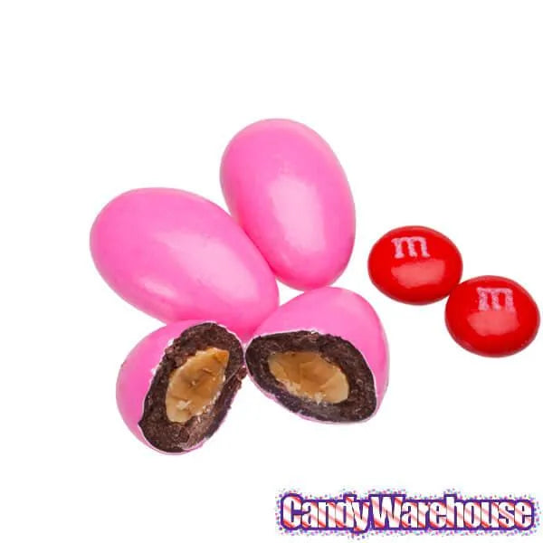 Koppers Chocolate Jordan Almonds - Pink: 5LB Bag