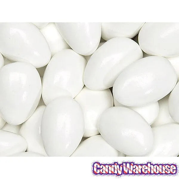 Koppers Chocolate Jordan Almonds - White: 5LB Bag