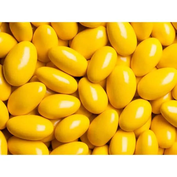 Koppers Chocolate Jordan Almonds - Yellow: 5LB Bag