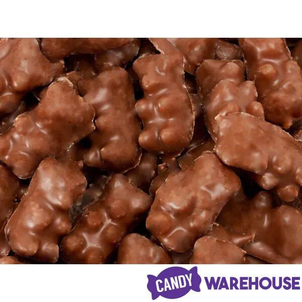 Koppers Milk Chocolate Covered Gummi Bears: 8-Pound Bag