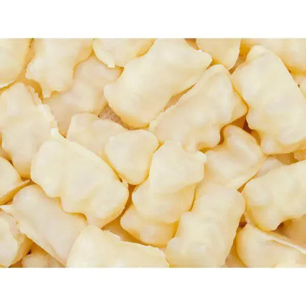 Koppers White Chocolate Covered Gummi Bears: 8LB Case