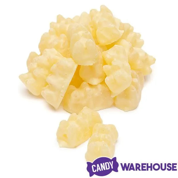 Koppers White Chocolate Covered Gummi Bears: 8LB Case