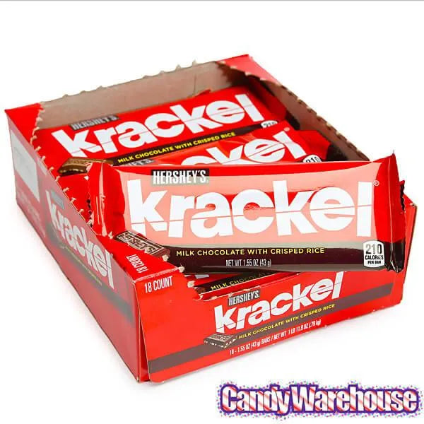 Krackel Candy Bars: 18-Piece Box