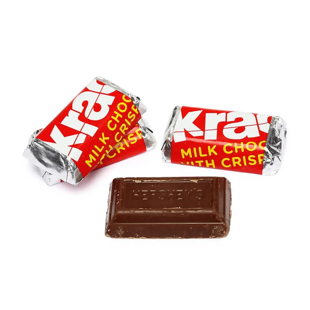 Krackel Miniatures Candy Bars: 4LB Bag