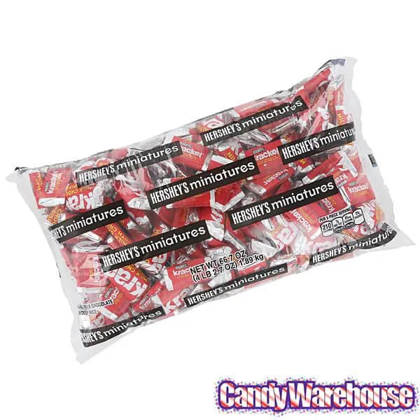 Krackel Miniatures Candy Bars: 4LB Bag