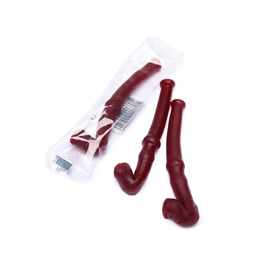 La Pipette Red Licorice Pipes Candy: 60-Piece Box