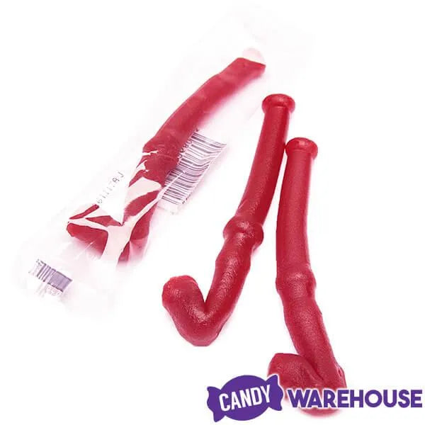 La Pipette Red Licorice Pipes Candy: 60-Piece Box