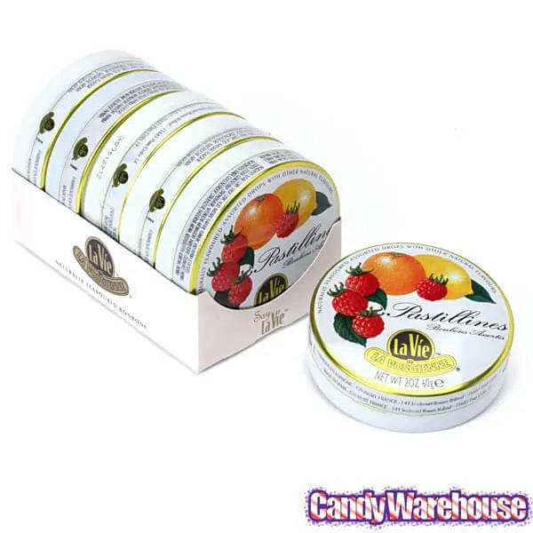 La Vie Candy Drops Tins - Pastillines: 5-Piece Pack