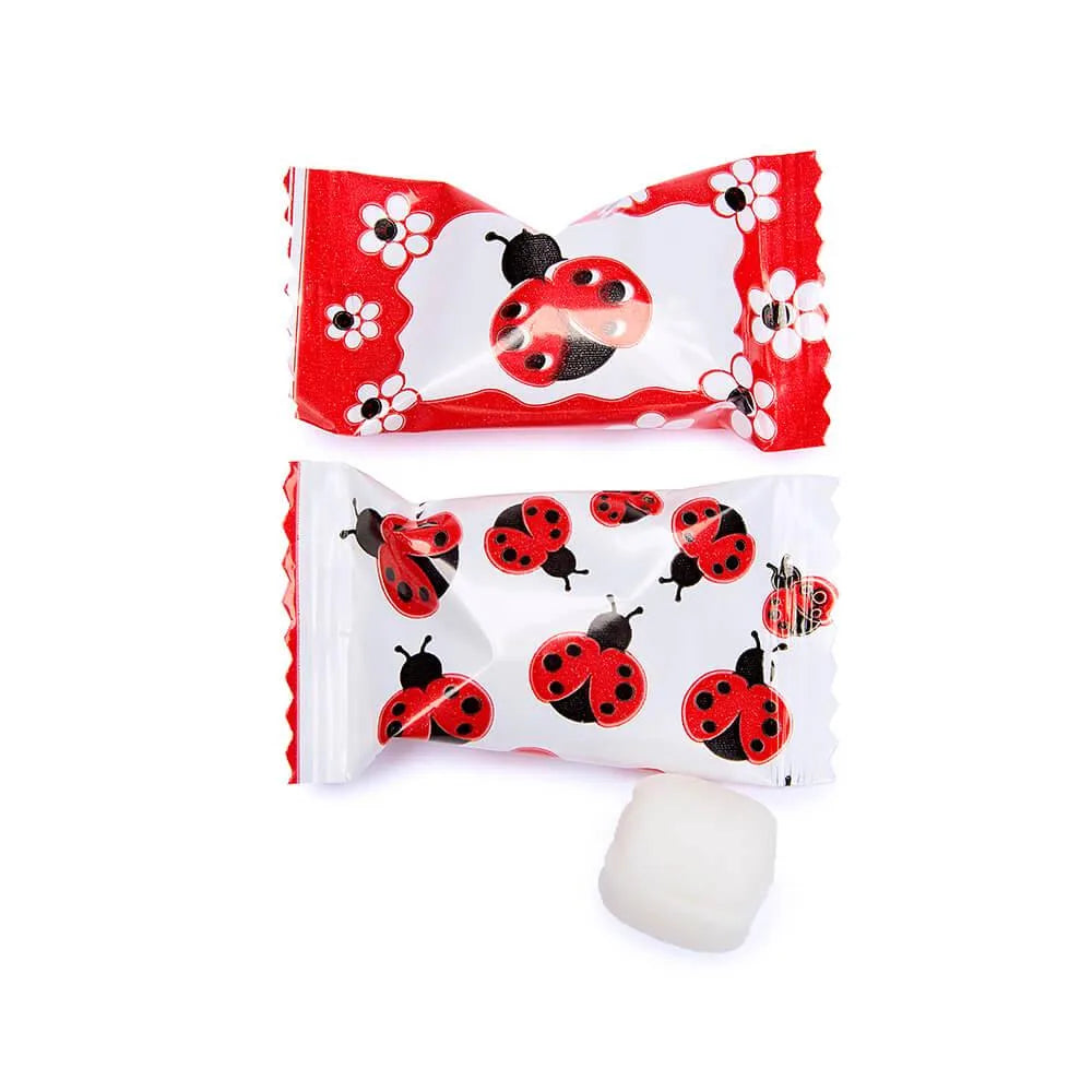 Lady Bug Wrapped Butter Mint Creams: 300-Piece Case