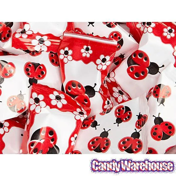 Lady Bug Wrapped Butter Mint Creams: 300-Piece Case