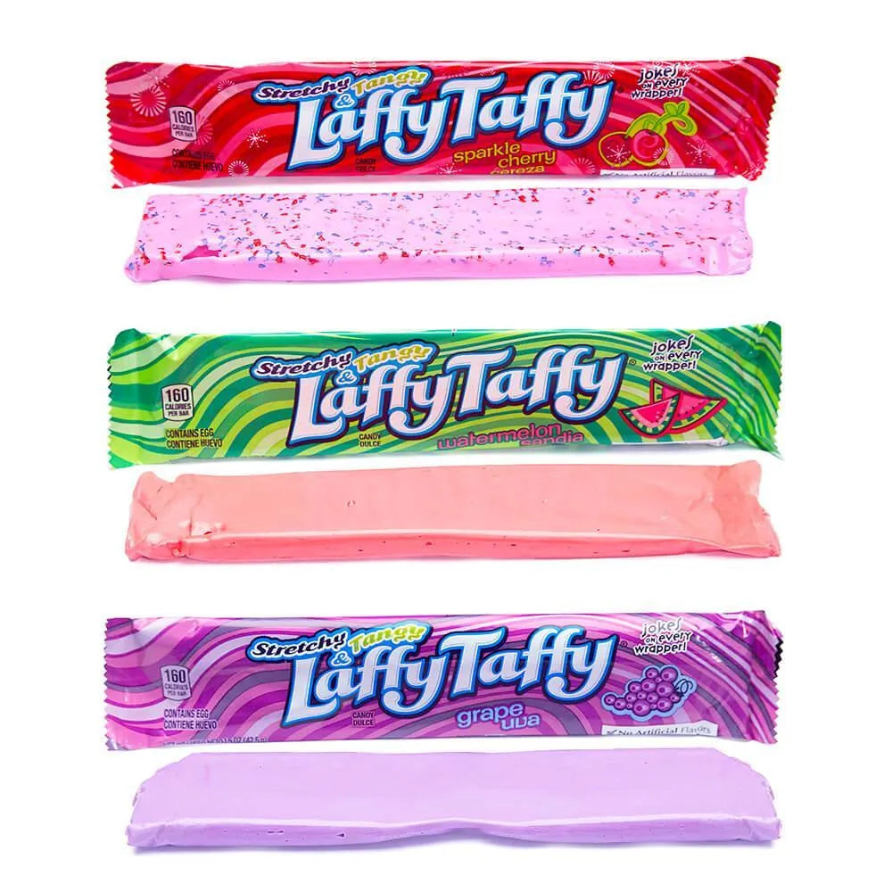 Laffy Taffy Candy Bars Assortment: 24-Piece Box