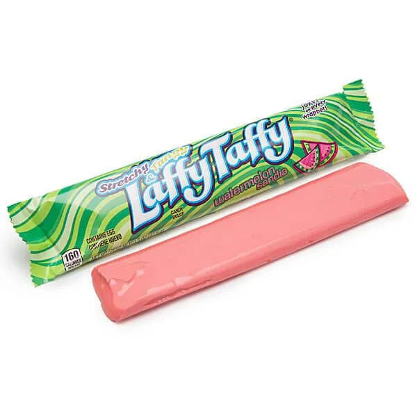 Laffy Taffy Candy Bars - Watermelon: 24-Piece Box