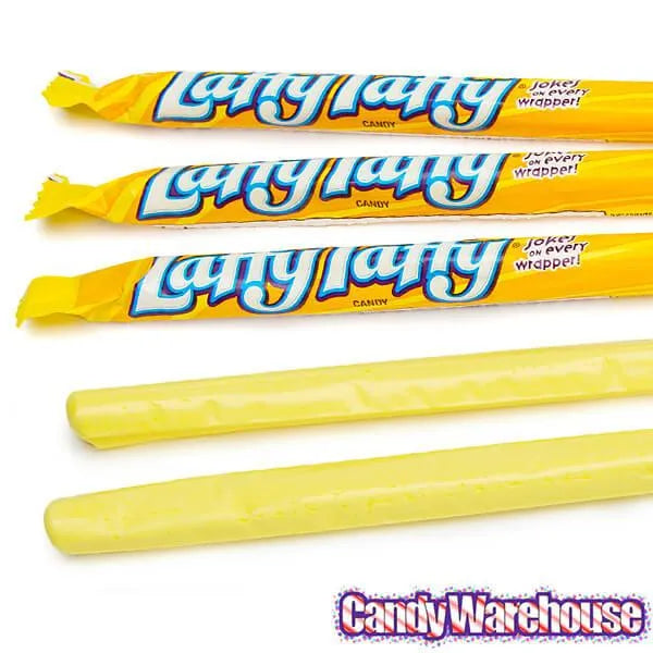 Laffy Taffy Candy Ropes - Banana: 24-Piece Box