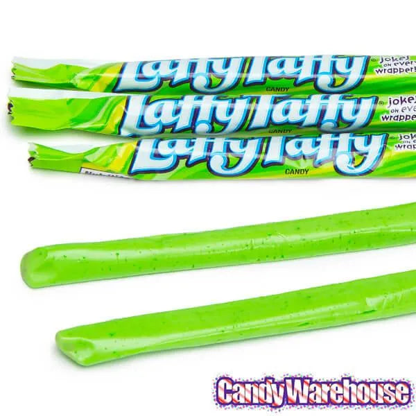 Laffy Taffy Candy Ropes - Sour Apple: 24-Piece Box